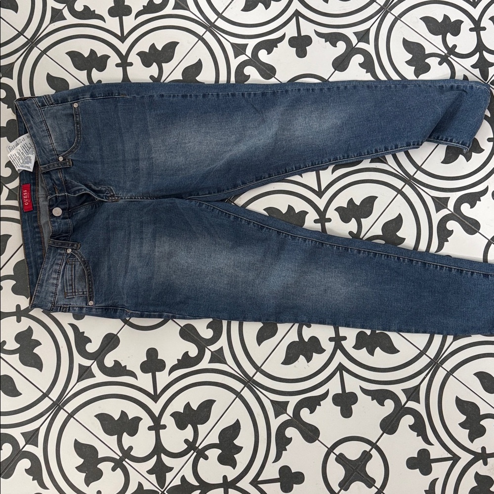 Guess Men's Dark Blue Skinny Jeans